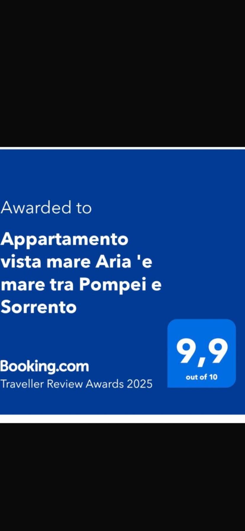 Appartamento Vista Mare Aria 'E Mare Tra Pompei E Sorrento Castellammare di Stabia Εξωτερικό φωτογραφία